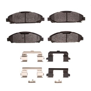 Ford Mustang Brake Pads - Front - R1 Concepts - Ceramic - `15-`23